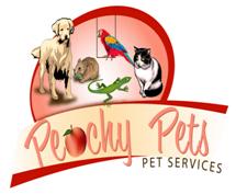 Peachy Pets Pet Services logo